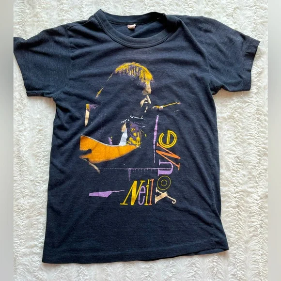 NEIL YOUNG CRAZY HORSE ツアーTシャツ Lサイズ Mans Neil Young